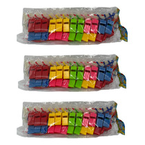 120 Silbatos Plastico Collar Batucada Mayoreo Juguete Fiesta