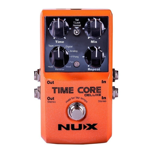 Pedal de efecto NUX Time Core Deluxe  naranja