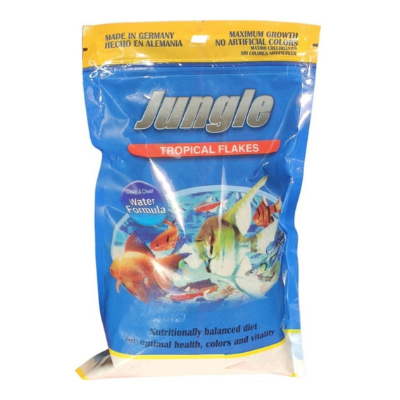 Alimento Comida Peces Tetra Jungle Hojuelas 250g Acuarios