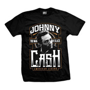 Remera Johnny Cash  The Man In Black 
