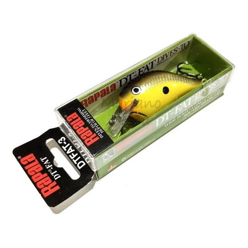 Señuelo Rapala Dt Fat 3 Crank 14g. 6cm. Baitcasting Spinning Color Ol School