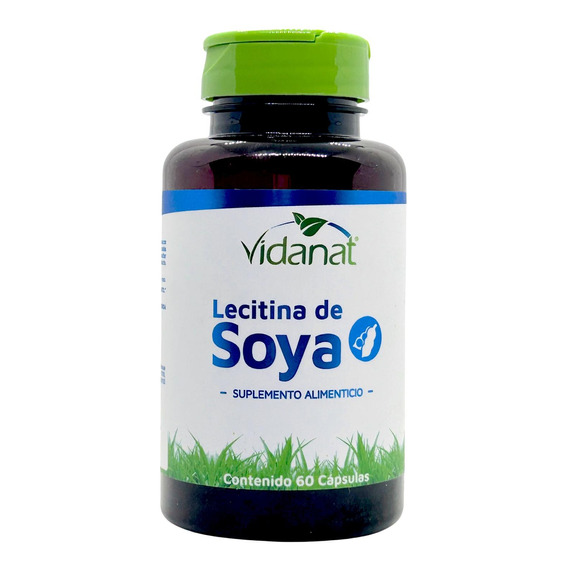 Lecitina De Soya 60 Cápsulas Vidanat