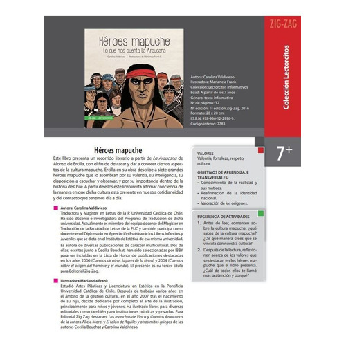 Libro Heroes Mapuche Lo Que Nos Cuenta La Araucana
