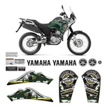 Kit Adesivo Yamaha Tenere 250 2018 2022 Verde Cor padrão