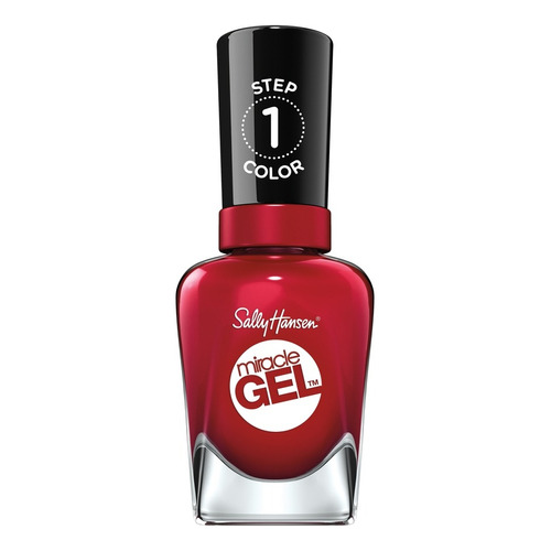  Esmalte de uñas color Sally Hansen Miracle Gel de 15mL de 1 unidades color Cant beet royalty