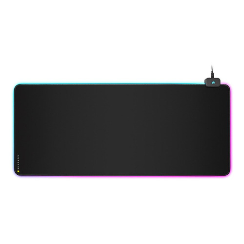 Mousepad Corsair Mm700 Rgb Dinámico Rectangular -negro Color Negro