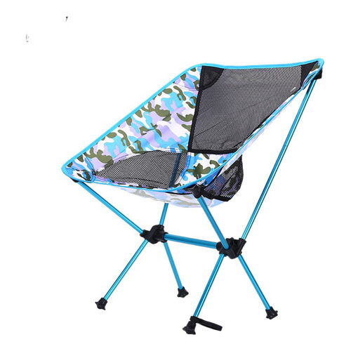 Silla Plegable Para Acampar Al Aire Libre Silla De Playa Por Color Azul Marino