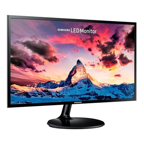 Monitor Samsung Full Hd De 27 Diseño Super Slim F350 Color Negro