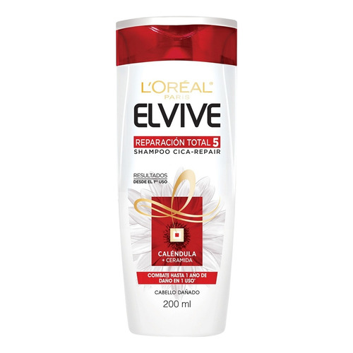 Shampoo Reparación Total 5 Elvive L'Oréal 200ml