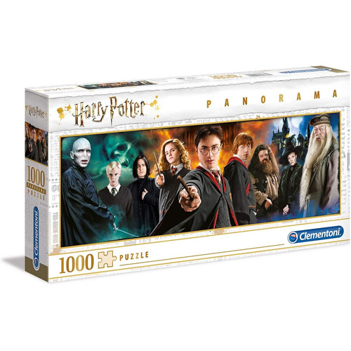 Rompecabezas Harry Potter Panorama 1000 Pz Clementoni Italia Voldemort