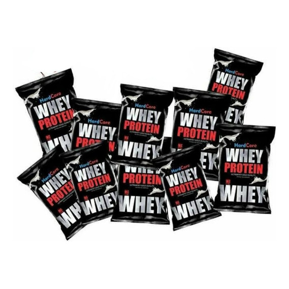 10 Paquetes  Whey Protein Hardcore Nutrition 1080g Cada  Uno