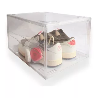 Caja Acrílico Sneakers/tenis Apilable Premium