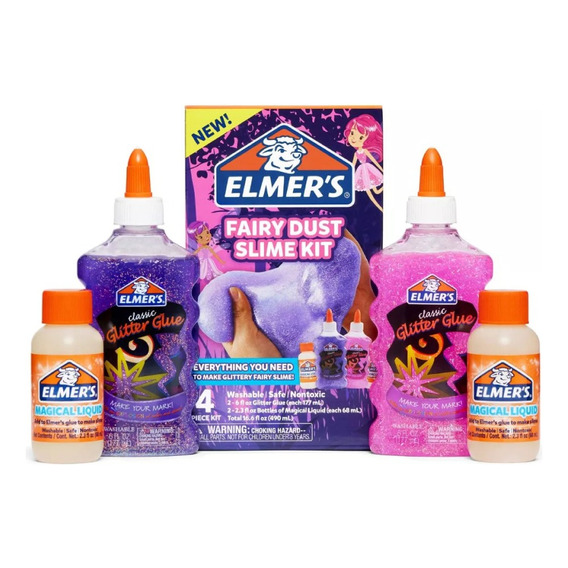 Kit Slime Hada Elmer's 4 Piezas