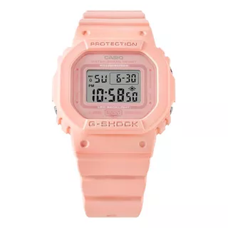 Relógio Feminino Casio Gmd-s5600ba-4dr G-shock, Cor Da Pulseira: Rosa, Cor De Fundo: Rosa