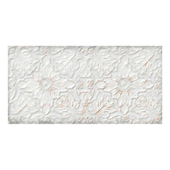 Ceramica Para Pared Blanco Sin Rectificar Tipo Brick Palo Ro