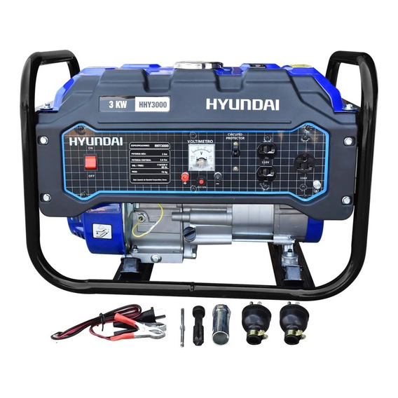 Generador Planta De Luz Hyundai 3,000w 110/220v 7.5hp Msi