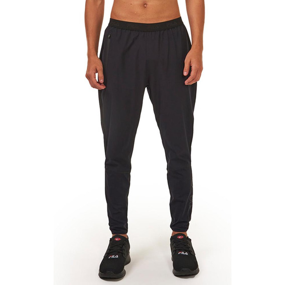 Pantalon Para Hombre Fila Jogging Ii Negro Super Oferta