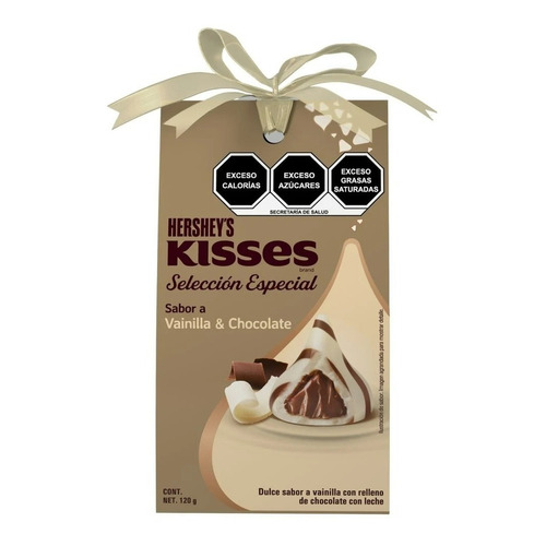 Kisses Chocolate Seleción Especial Tipo Marmoleado 120gr