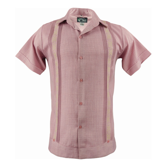 Guayabera Yucateca, Manga Corta, Bordada En Lino, D'yuvas 