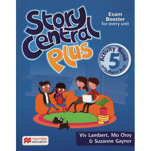 Story Central Plus 5 - Workbook + Digital Activity Book, de Lambert, Viv. Editorial Macmillan, tapa blanda en inglés americano, 2022