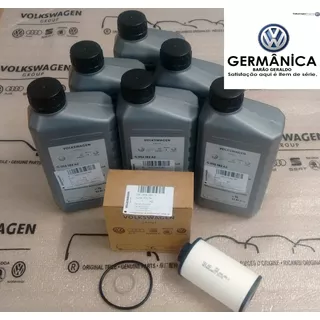 Kit Com 8 Lts Oleo Cambio Dsg Golf Fusca Tig Jetta Passat