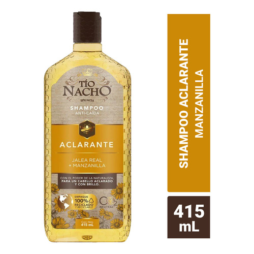 Tio Nacho Aclarante Shampoo De 415 Ml