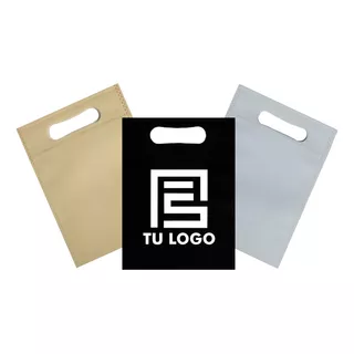 100 Bolsas De Friselina Personalizadas 15x20 Sin Fuelle