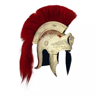 Casco Romano Centurion General Grabado Medieval Espada Daga