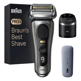 Barbeador Braun Série S9 Pro+ 9575cc,  Metal Precioso Fosco