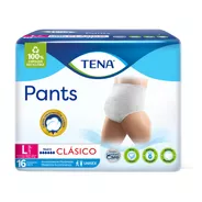Pañales Para Adultos Descartables Tena Tena Pants Pants Clásico X 16 u