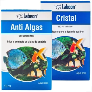 Anti Algas Clarificante Aquário Labcon Anti Algas + Cristal