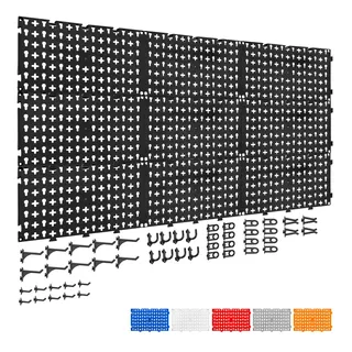 Painel De Ferramentas Organizador Plastico Ajustável 89x52