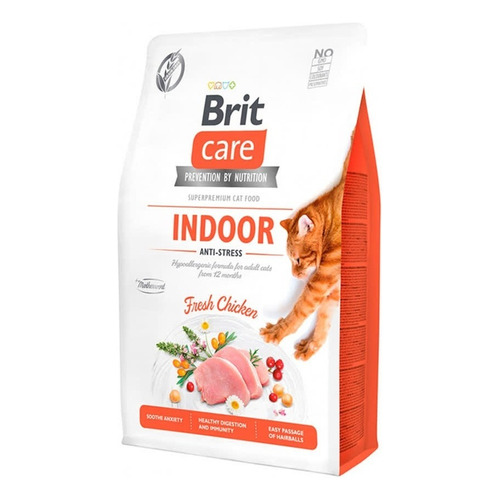 Brit Care Cat Grain-free Indoor Anti-stress 2 Kg