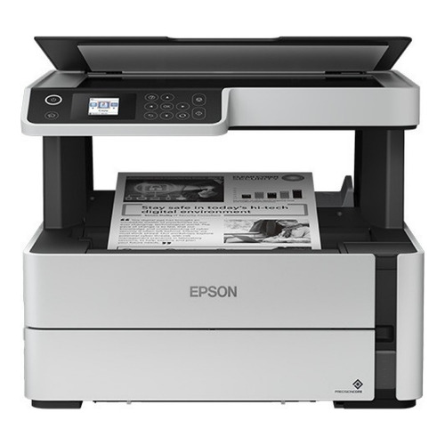 Impresora multifunción Epson EcoTank M2170 con wifi blanca y negra 100V/240V