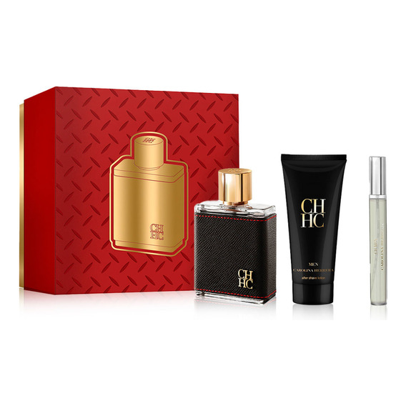 Kit Perfume De Hombre Carolina Herrera Men Edt