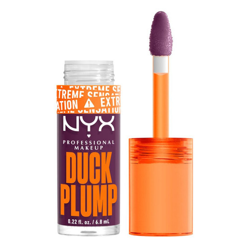 NYX Professional Makeup Duck Plump Brillo De Labios Con Efecto Plump Color Pure Plum-p