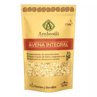 Ambrosia Avena Integral Sin Gluten 450 G