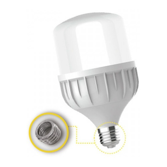 Lámpara Led High Power E27 50w Blanco Frío Interelec