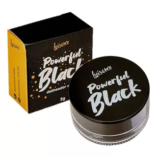 Delineador Em Gel Powerful Black L9033 Luisance
