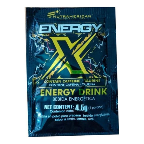 Energizante Energy X 30 Sobres - mL