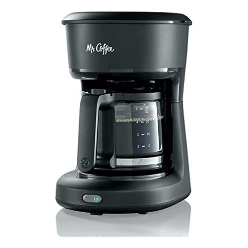 Mr. Coffee 2129512, Mini Cafetera Con Interruptor De 5 Tazas