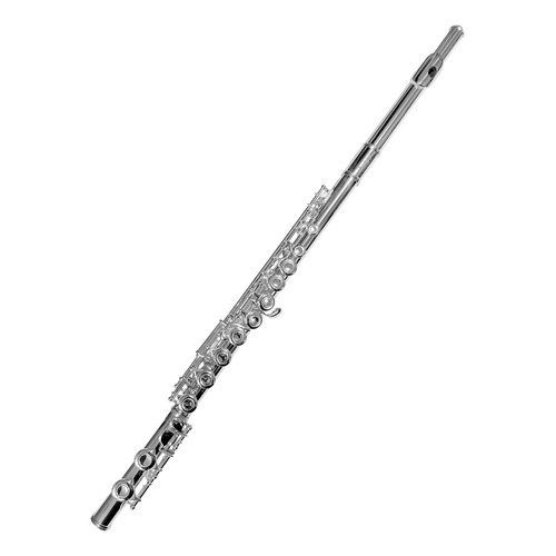 Flauta Transversal Century Cnft002 Plateado 16 Llaves