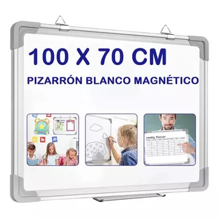 Pizarrón Blanco Magnético 100x70 Oficina Escuela Arte Niños