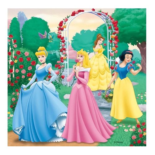 3 Rompecabezas Disney Princesas Ravensburger 49 Pz Aurora