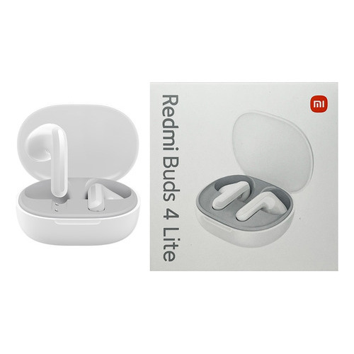 Audífonos Manos Libres Inalámbricos Redmi Buds 4 Lite Color Blanco