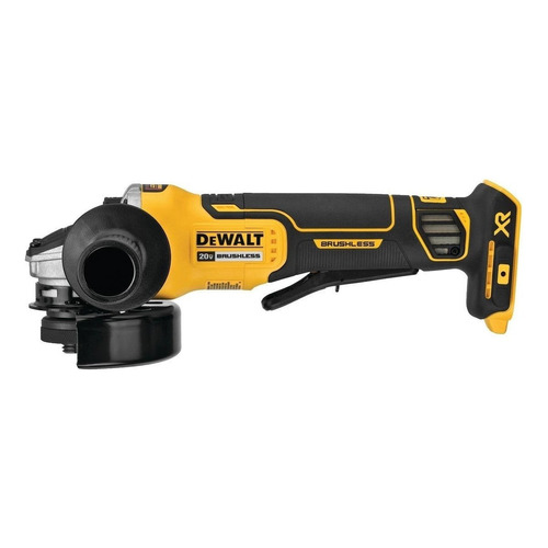 Miniesmeril angular inalámbrico DeWalt DCG413B amarillo 800 W + accesorio