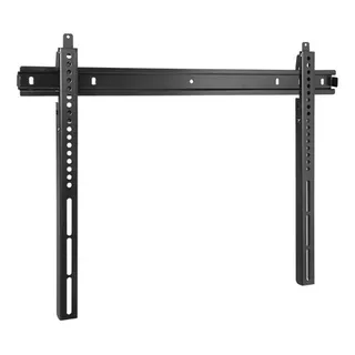 Suporte Fixo Slim Para Tv Vesa Até 600x400 Aironflex Loudy Cor Preto