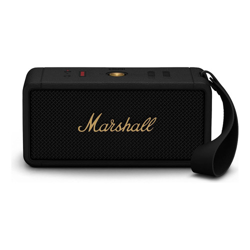 Marshall Altavoz Bluetooth Portátil Middleton, Negro Y Latón 110v