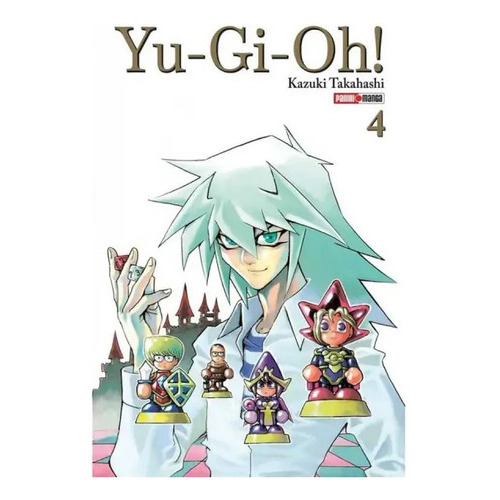 YU GI OH, de Kazuki Takahashi., vol. 4. Editorial Panini, tapa blanda en español, 2020