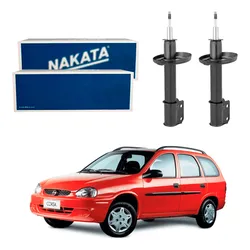  Par Amortecedor Dianteiro Corsa Wagon 1.0 1.6 1997 A 2002